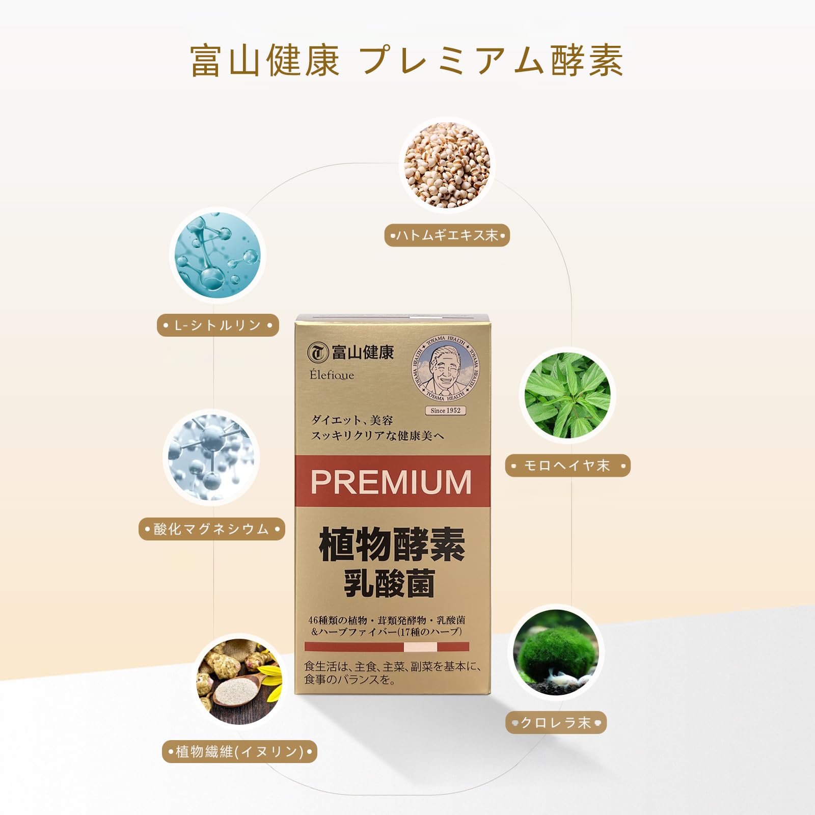 Amazon | 「訳あり」富山健康 植物酵素 プレミアム 乳酸菌 82種類野菜